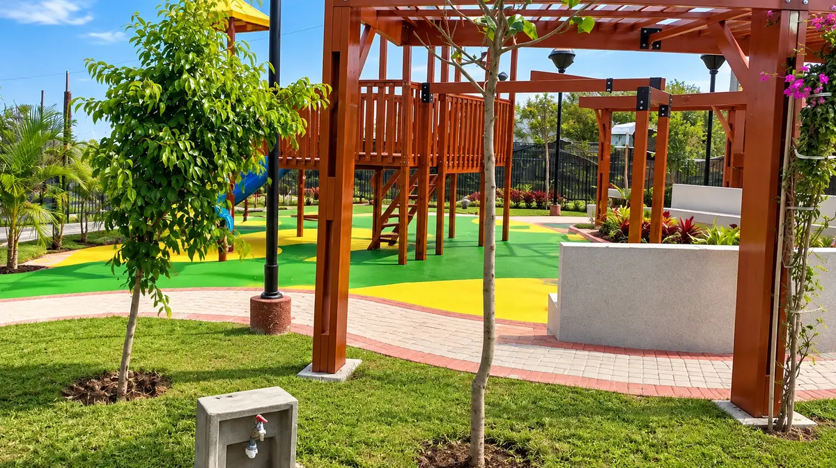 Obra INFRAESTRUCTURA RECREATIVA Y LOSAS DEPORTIVAS
